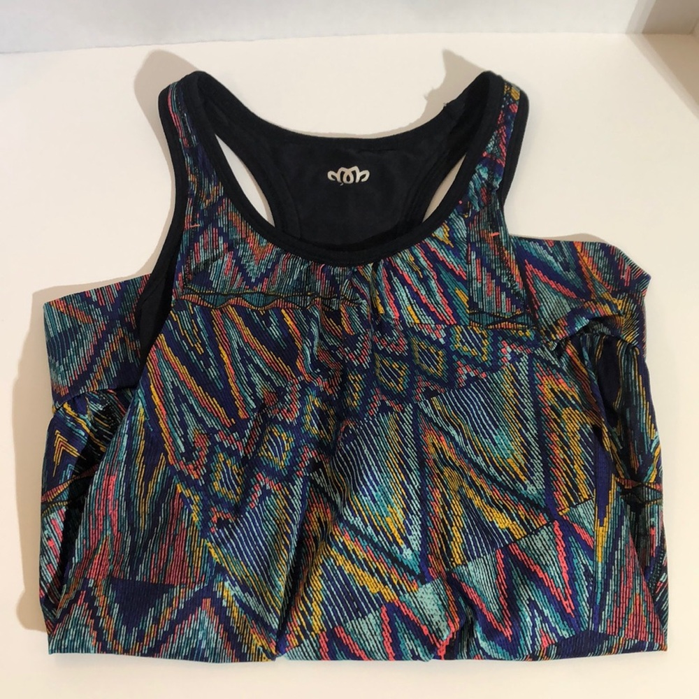 Athletic Tank Top w/ Built in Sports Bra